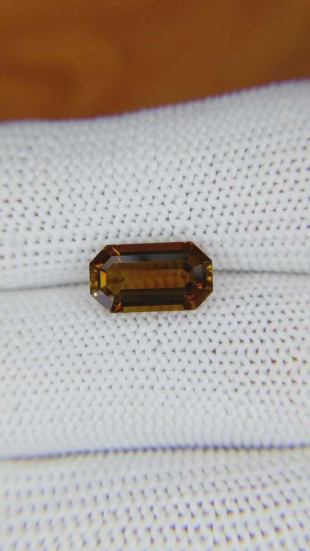 3.12 Ct. Tourmaline from Ceylon (Sri Lanka) Size Video