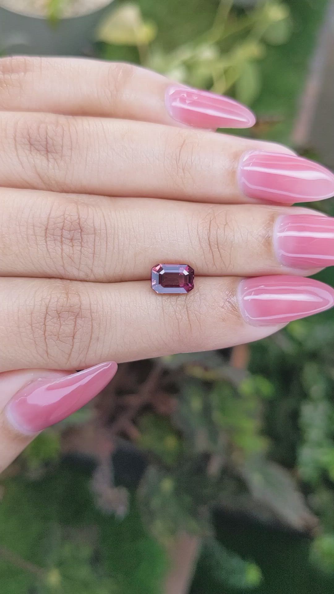 1.58 Ct. Tourmaline from Ceylon (Sri Lanka) Size Video