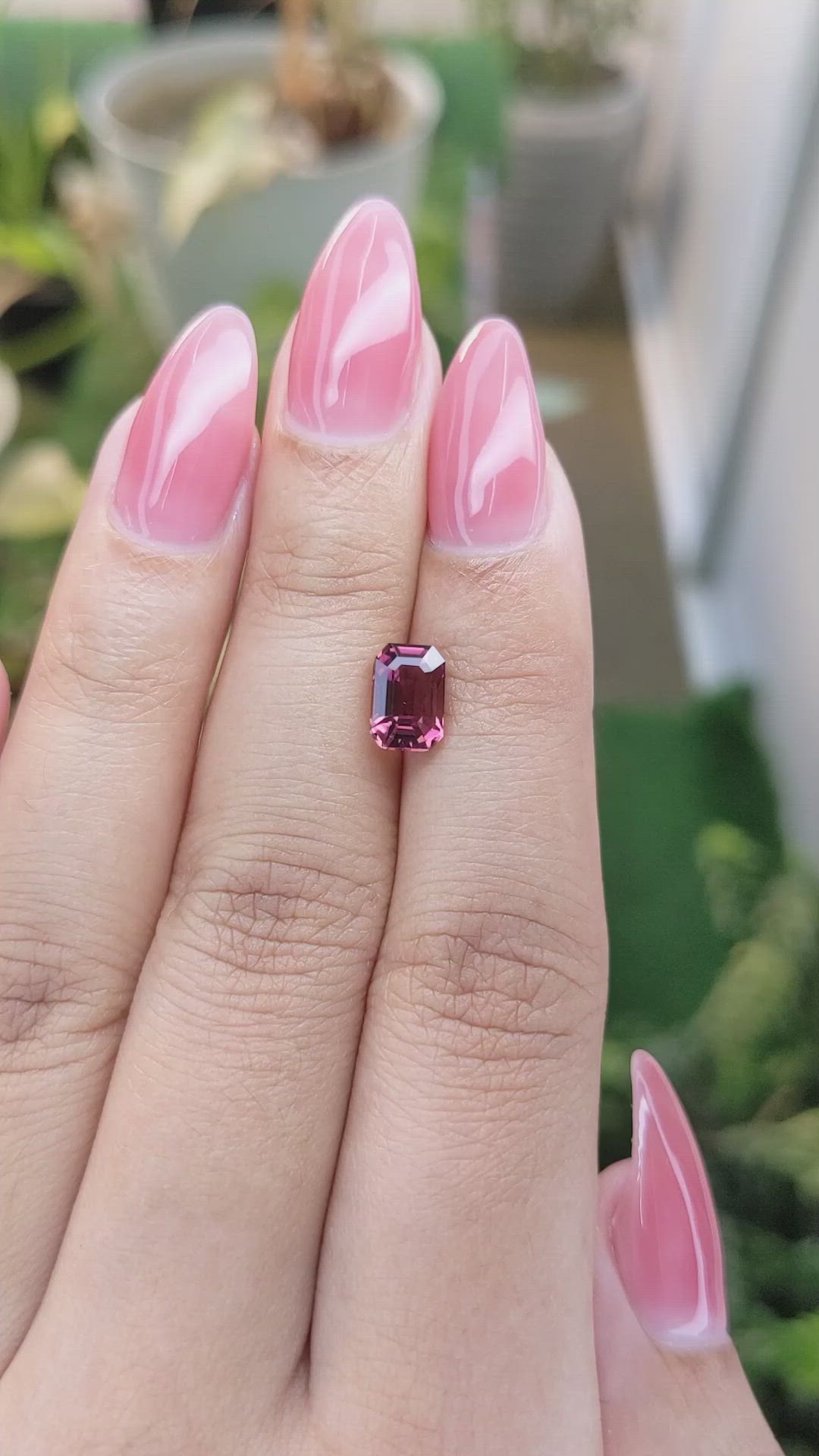 1.58 Ct. Tourmaline from Ceylon (Sri Lanka) Size Video