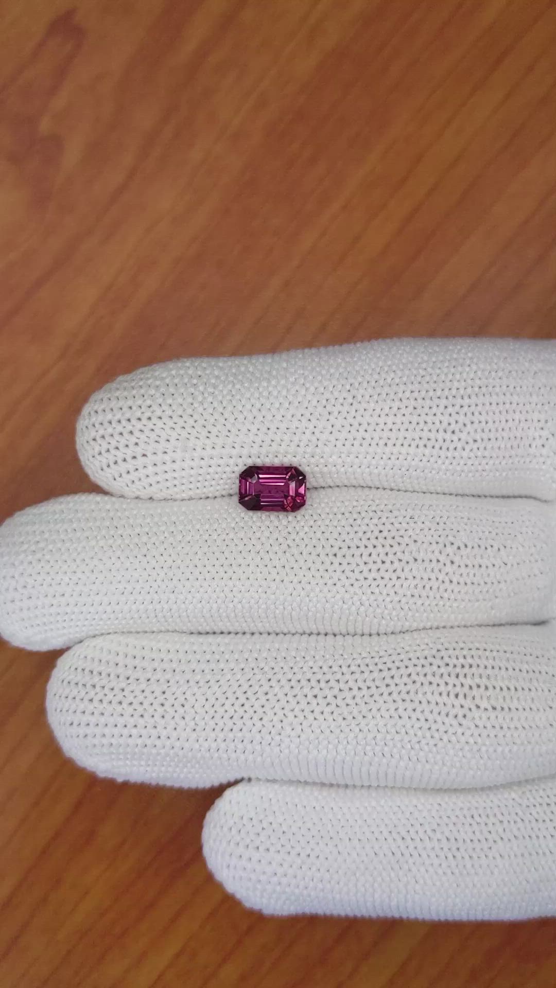 1.58 Ct. Tourmaline from Ceylon (Sri Lanka) Size Video