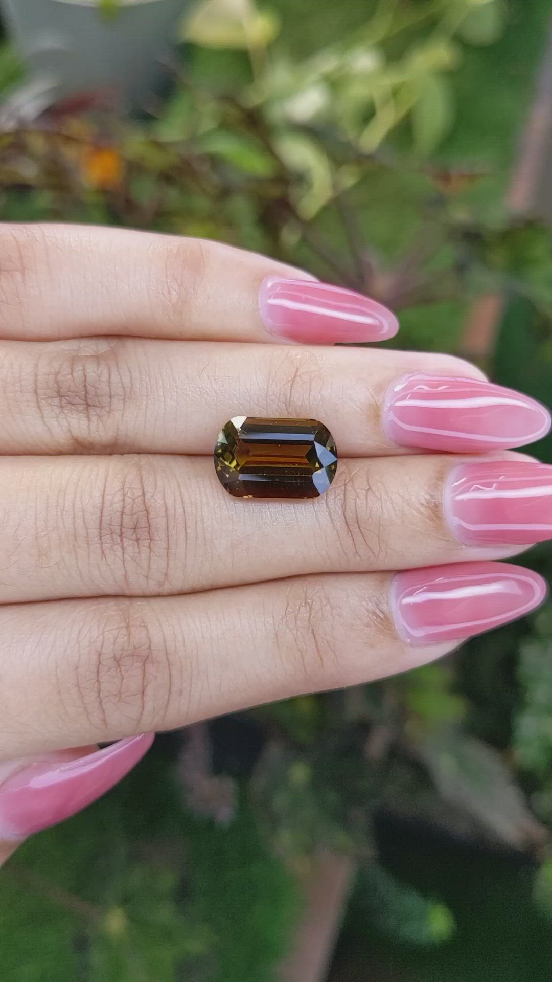 6.12 Ct. Tourmaline from Ceylon (Sri Lanka) Size Video