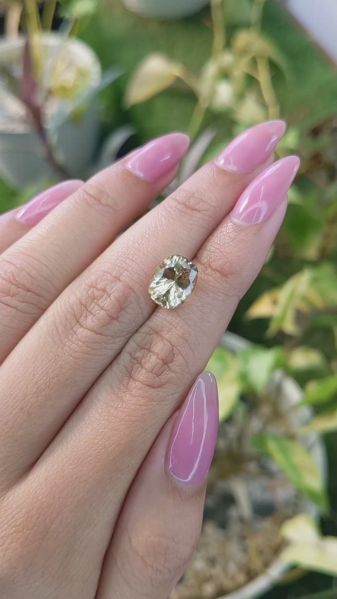 4.21 Ct. Sinhalite from Ceylon (Sri Lanka) Size Video