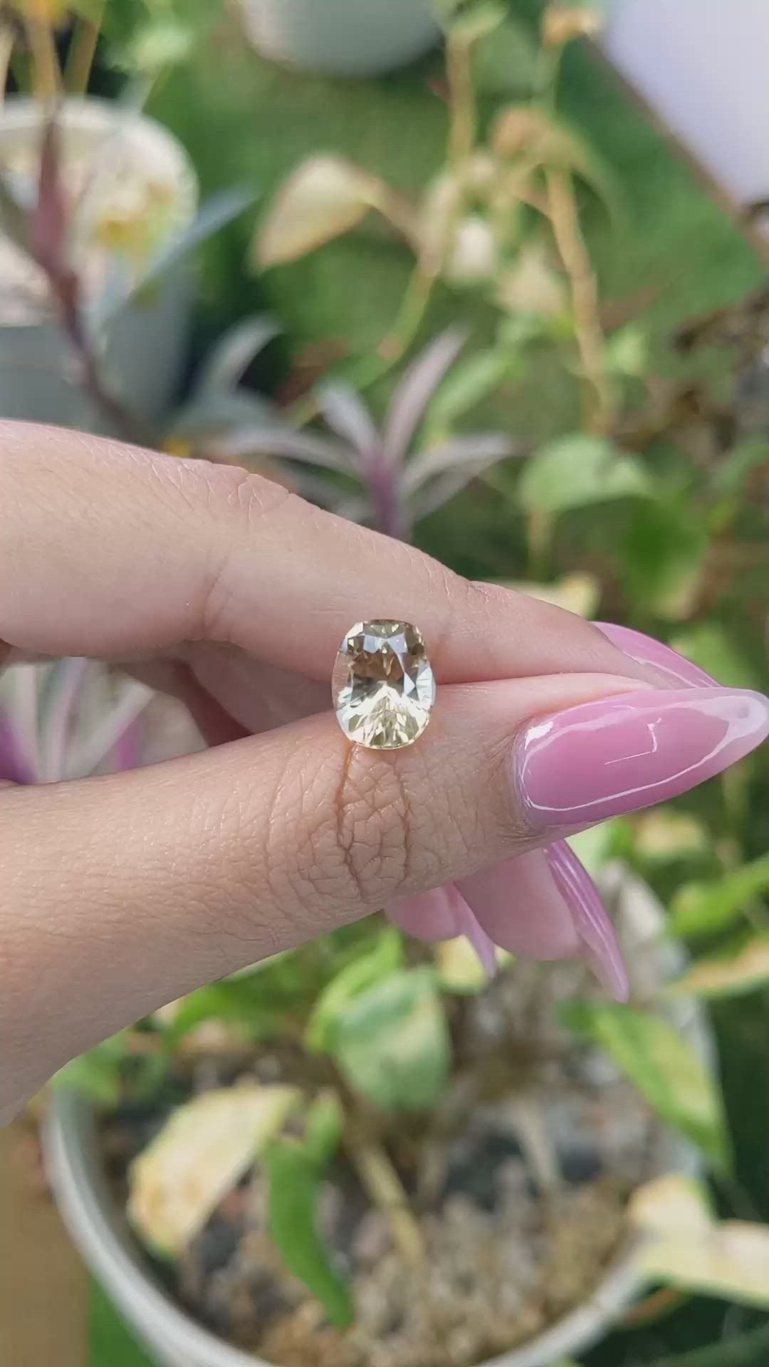 4.21 Ct. Sinhalite from Ceylon (Sri Lanka) Size Video