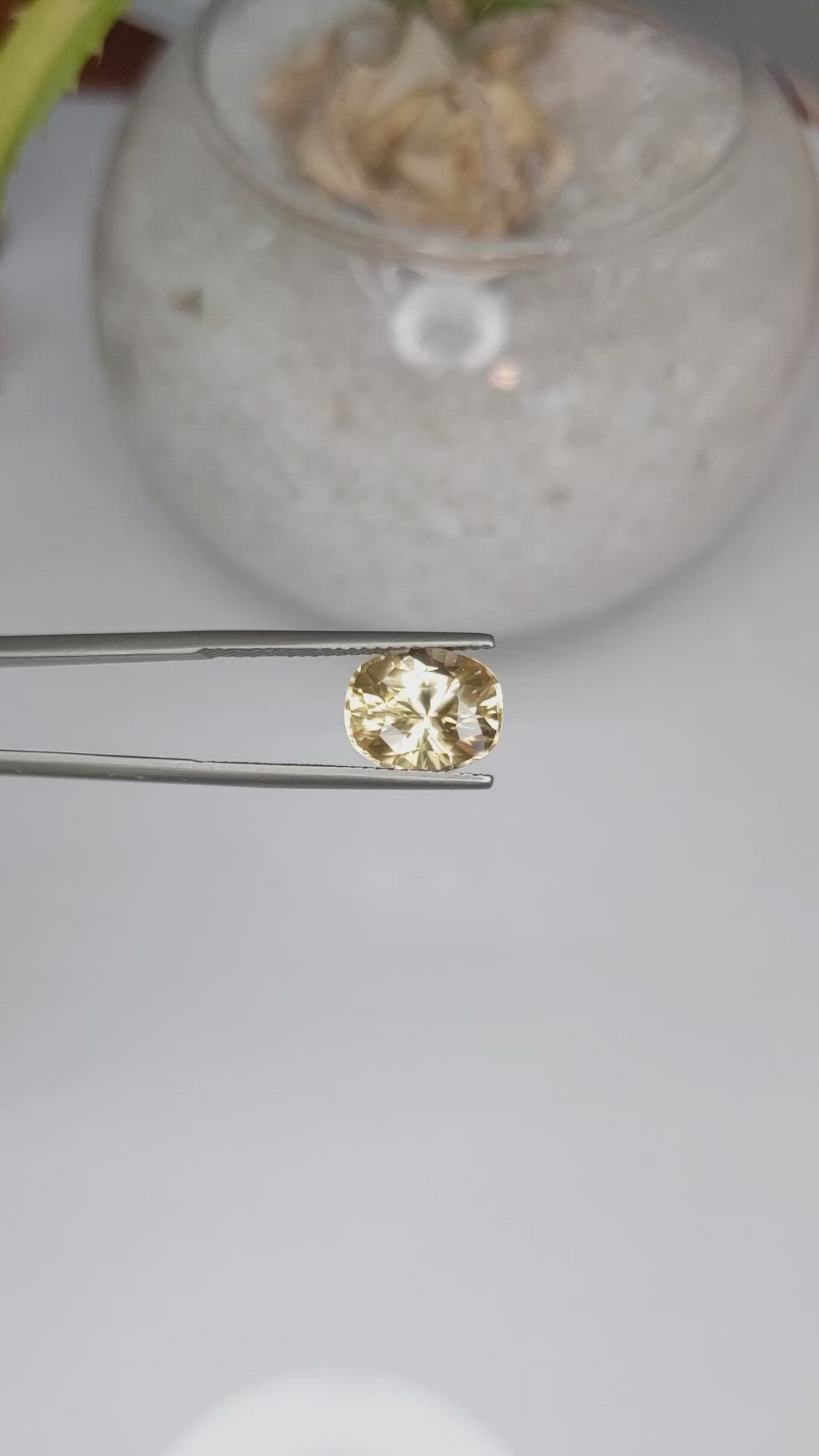 4.21 Ct. Sinhalite from Ceylon (Sri Lanka) Size Video