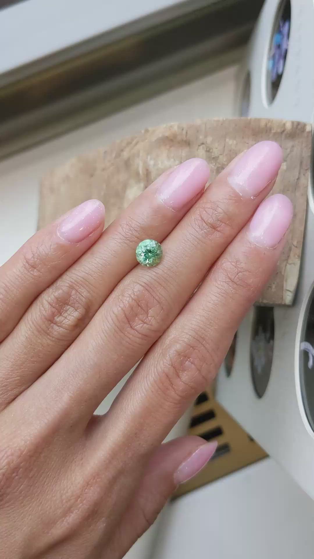 1.34 Ct. Paraiba Tourmaline from Africa Size Video