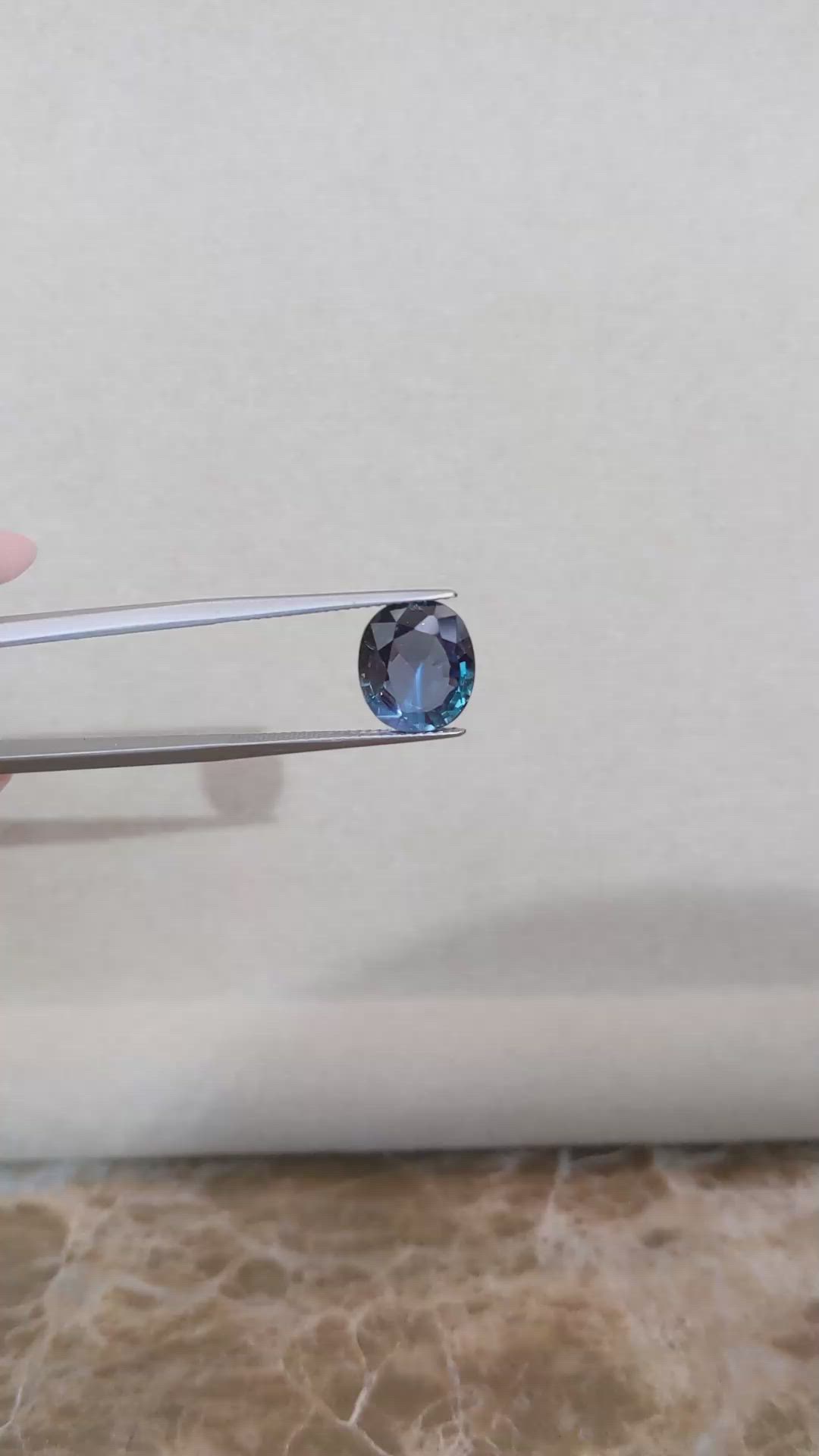 6.00 Ct. Alexandrite from India Size Video