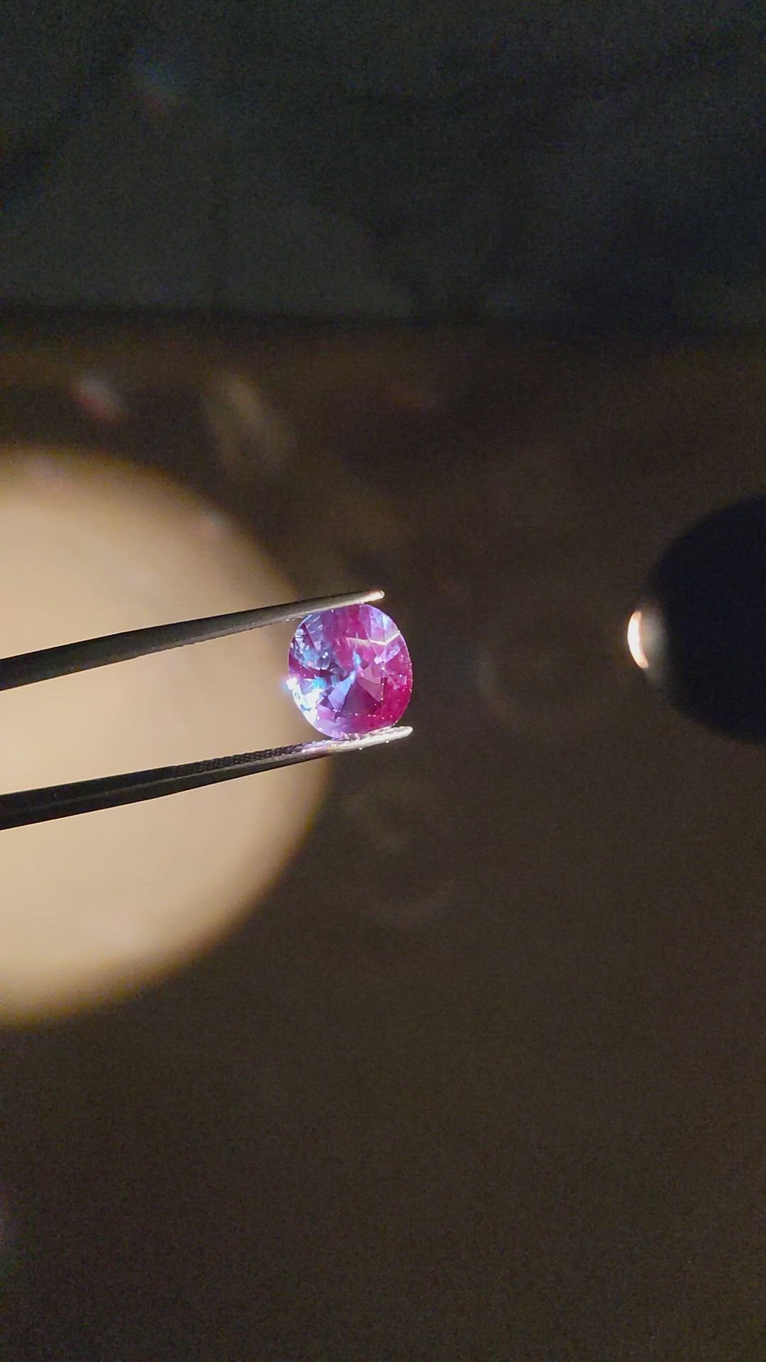 6.00 Ct. Alexandrite from India Size Video