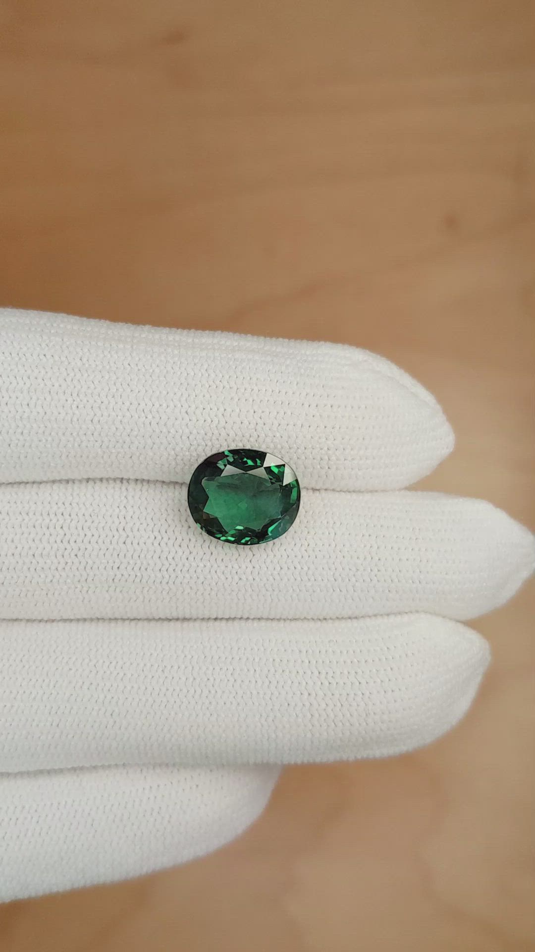 6.00 Ct. Alexandrite from India Size Video