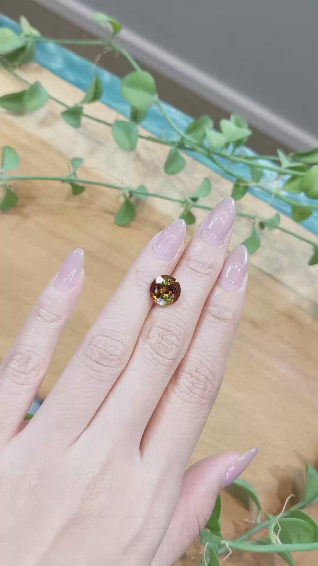 3.89 Ct. Tourmaline from Madagascar Size Video