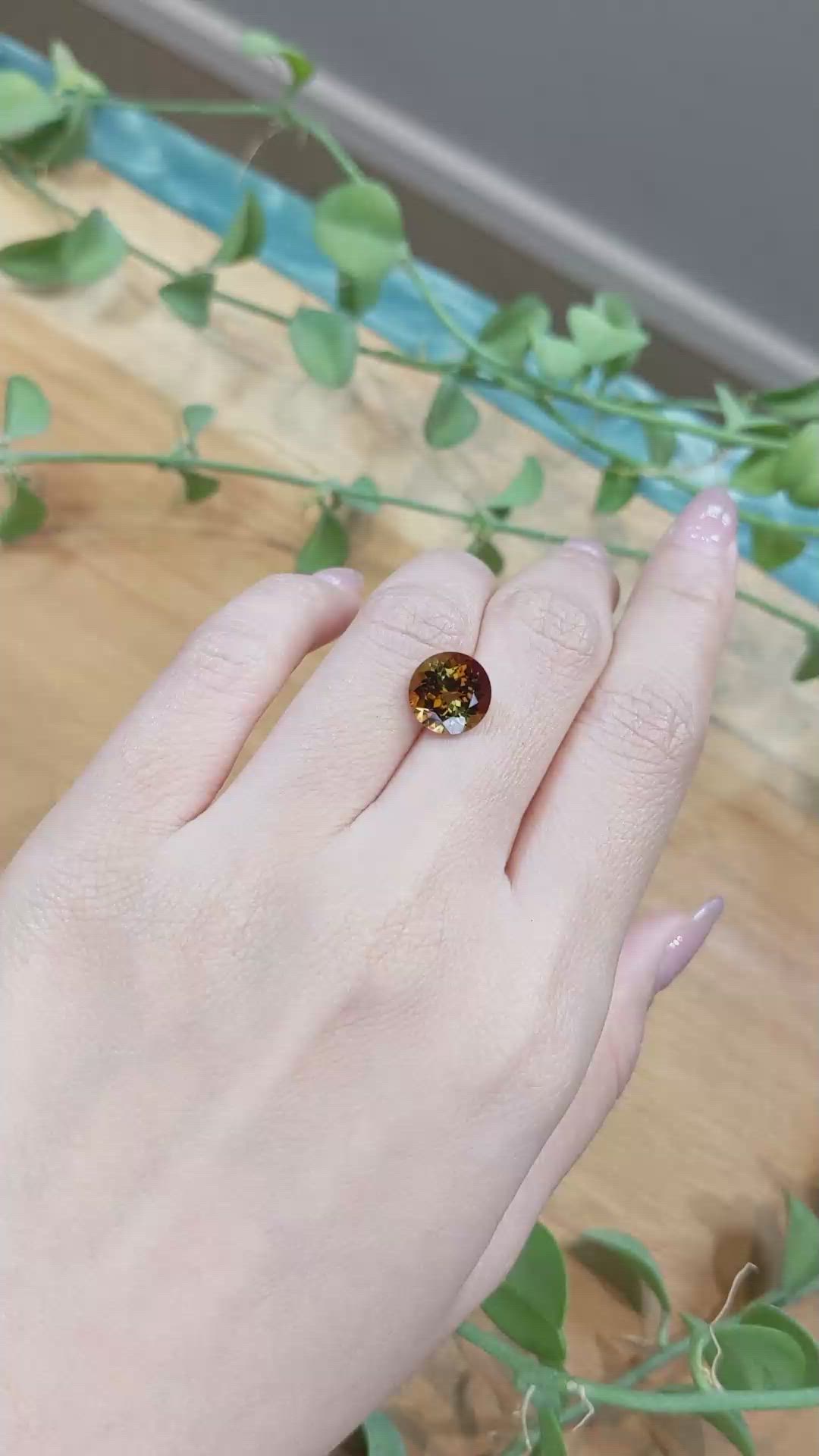 3.89 Ct. Tourmaline from Madagascar Size Video