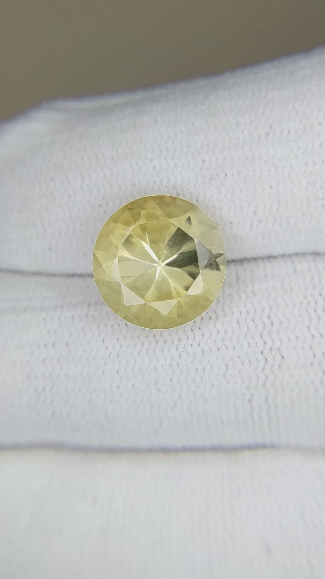 5.58 Ct. Citrine from Brazil Size Video