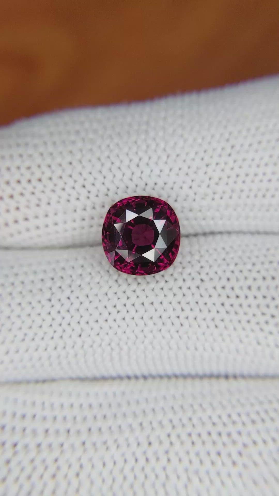 4.16 Ct. Garnet from Madagascar Size Video