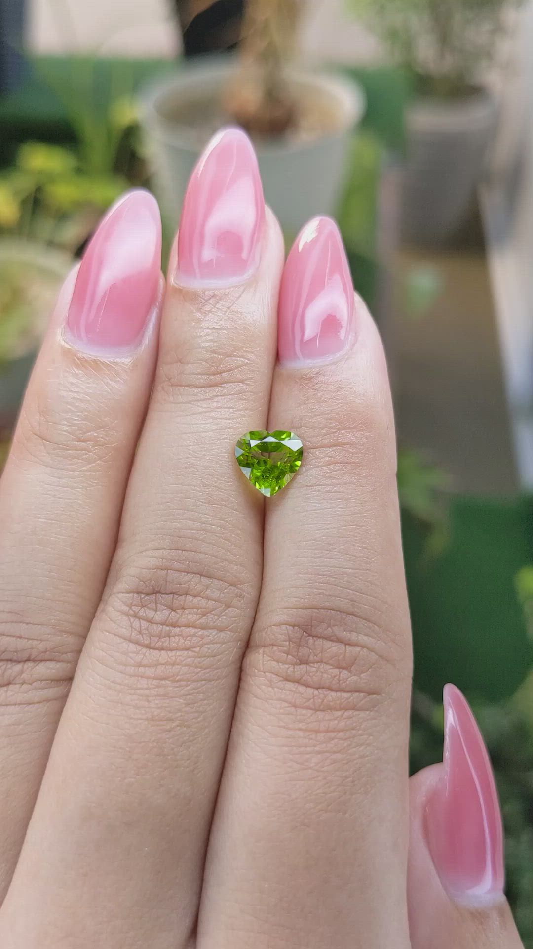 1.46 Ct. Peridot from Pakistan Size Video