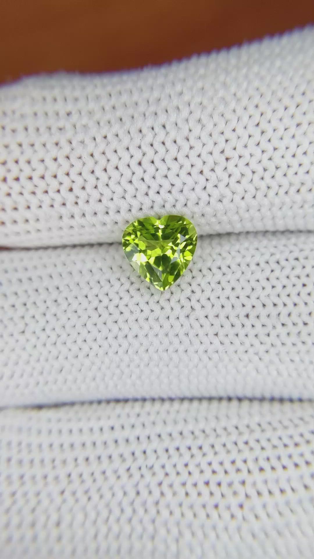 1.46 Ct. Peridot from Pakistan Size Video