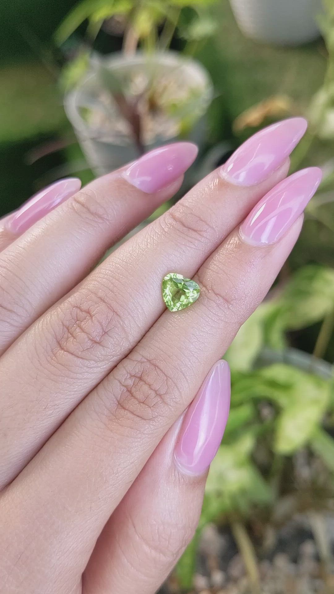 1.35 Ct. Peridot from Pakistan Size Video