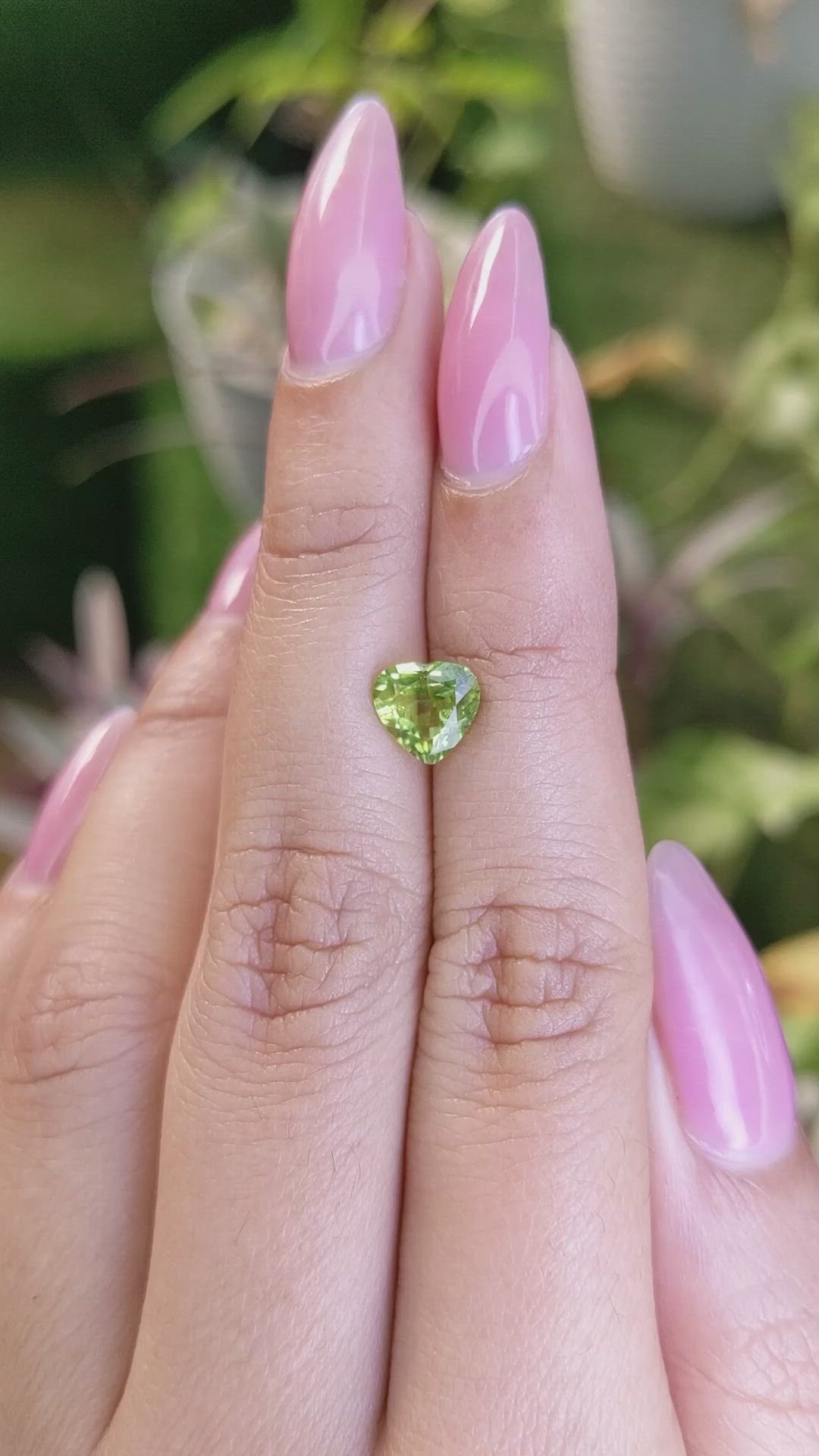 1.35 Ct. Peridot from Pakistan Size Video