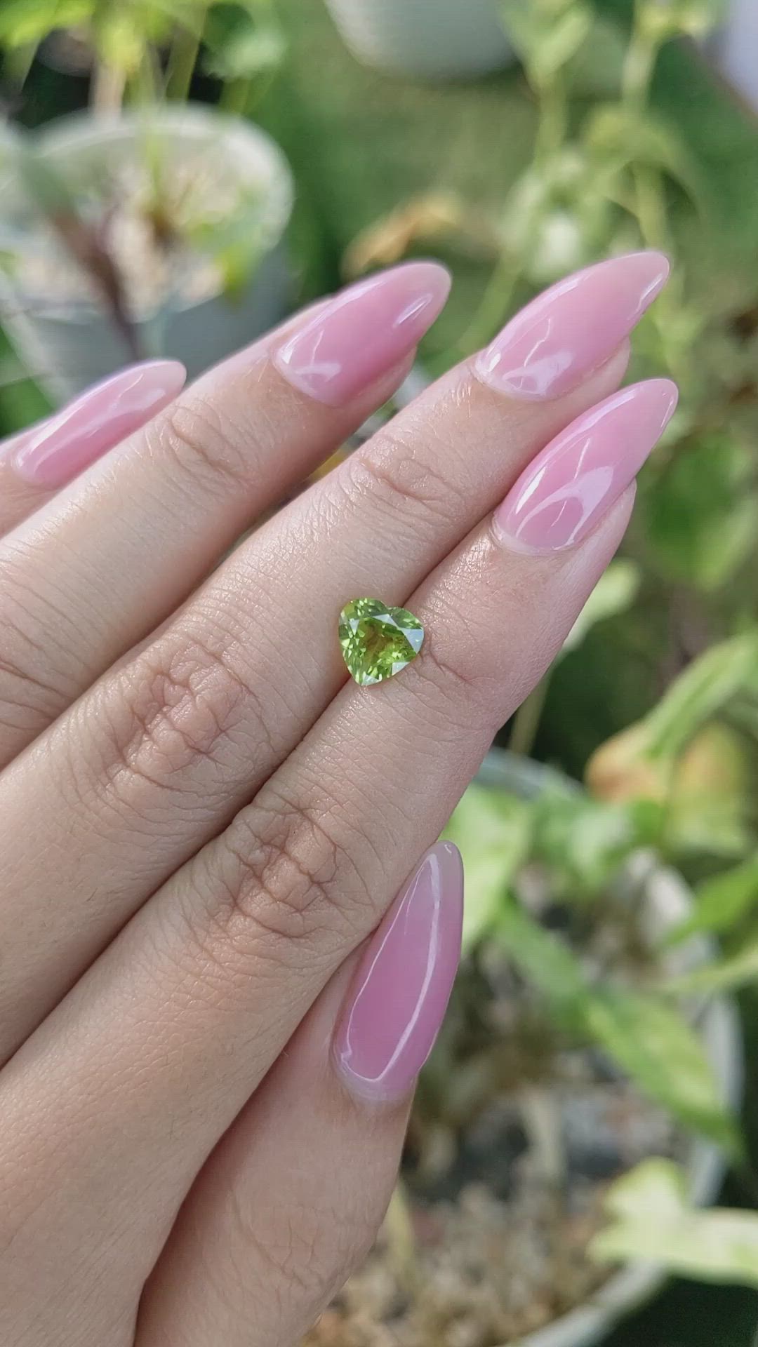 1.46 Ct. Peridot from Brazil Size Video