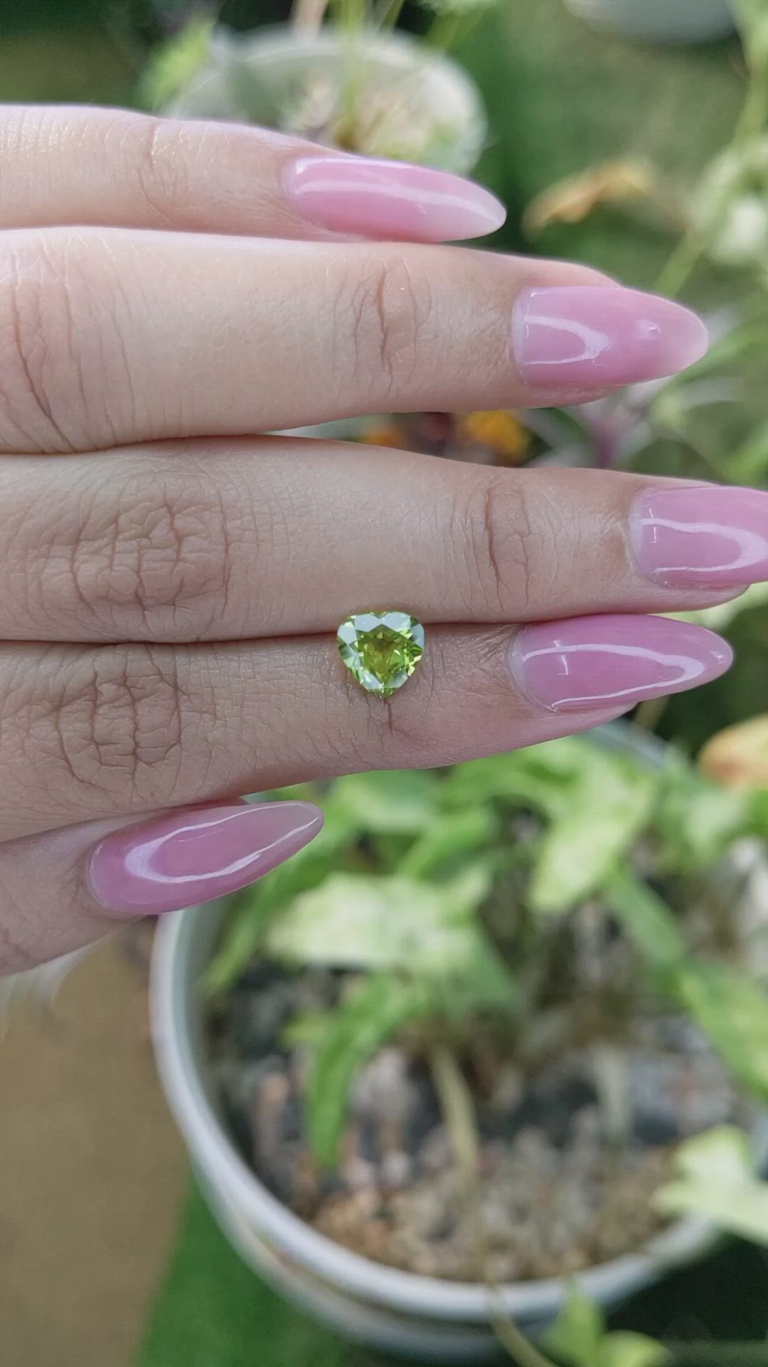 1.46 Ct. Peridot from Brazil Size Video