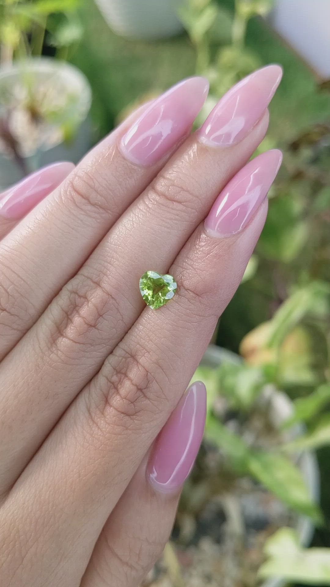 1.25 Ct. Peridot from Brazil Size Video