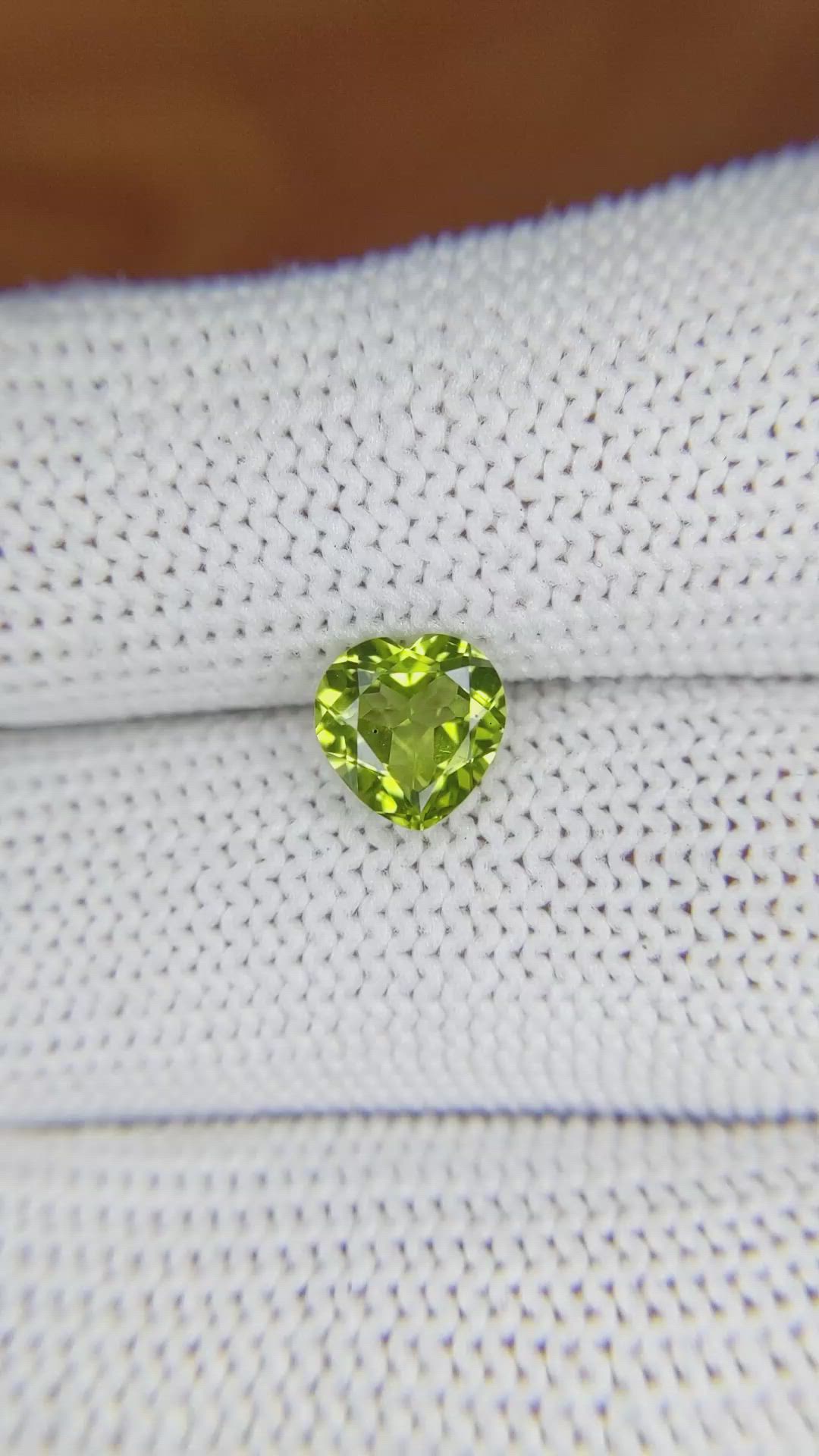 1.32 Ct. Peridot from Pakistan Size Video