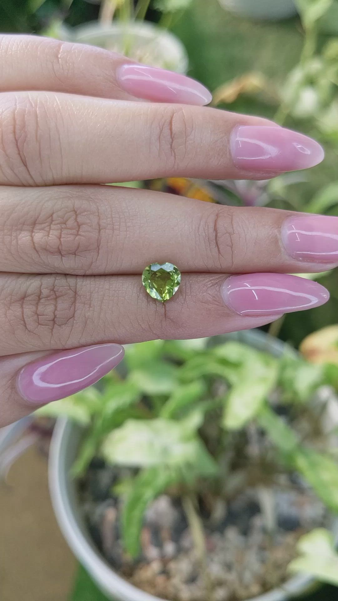 1.32 Ct. Peridot from Pakistan Size Video