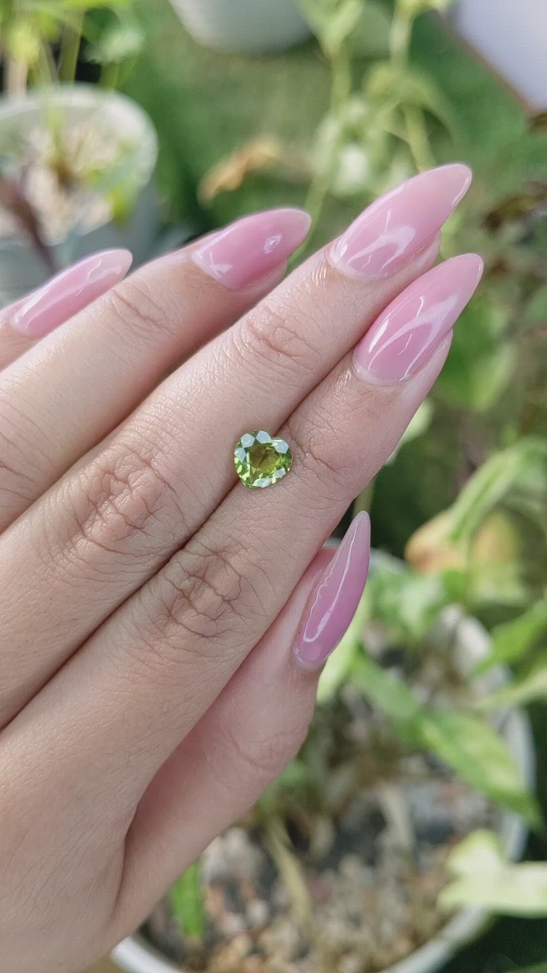 1.32 Ct. Peridot from Pakistan Size Video