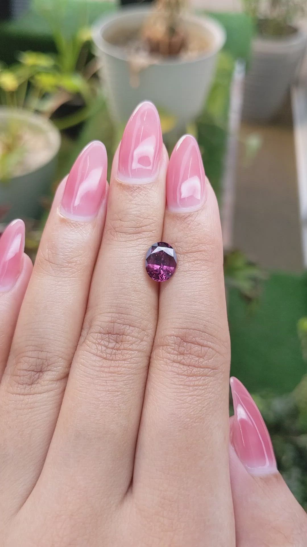 1.94 Ct. Spinel from Ceylon (Sri Lanka) Size Video