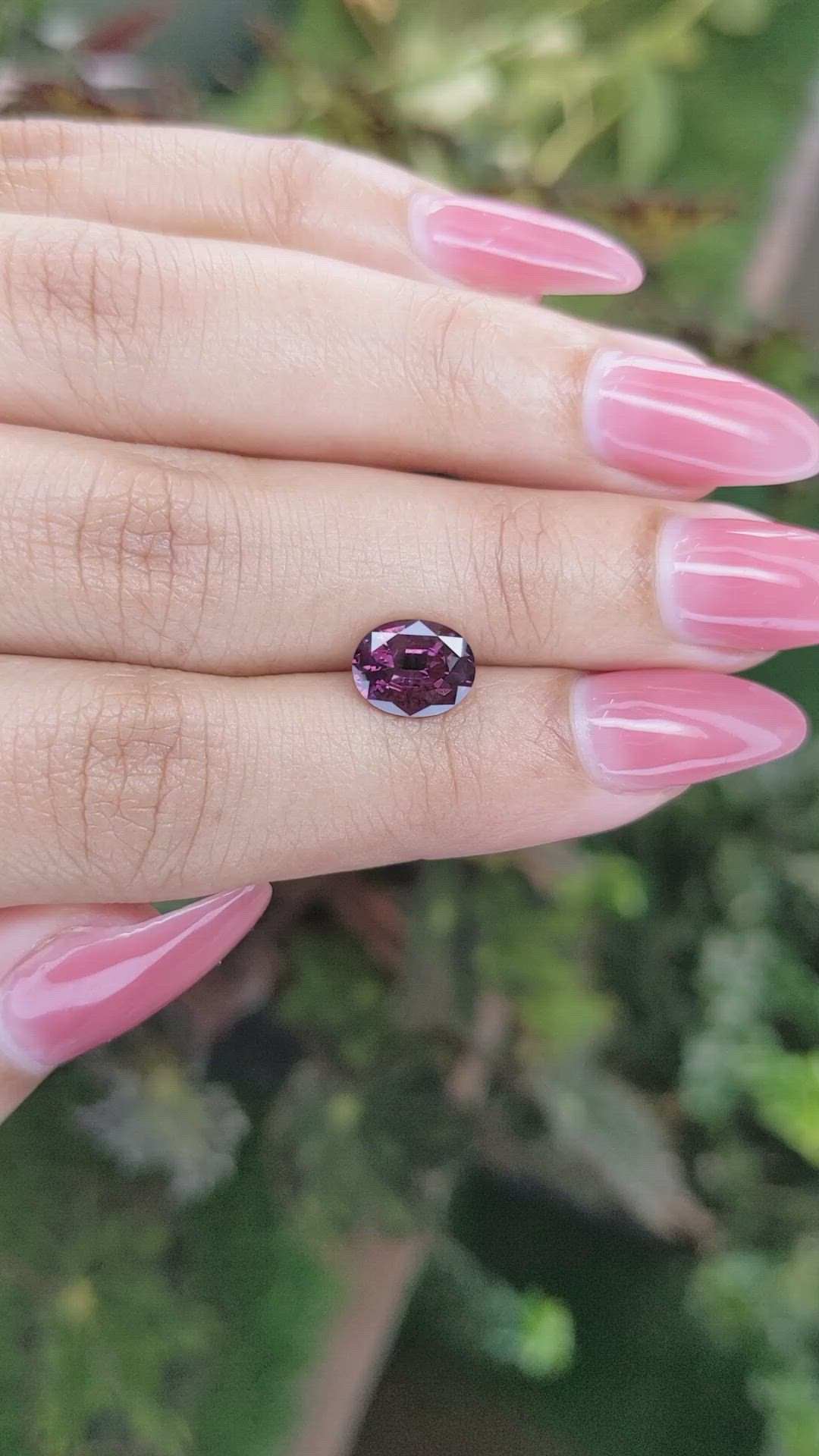 1.94 Ct. Spinel from Ceylon (Sri Lanka) Size Video