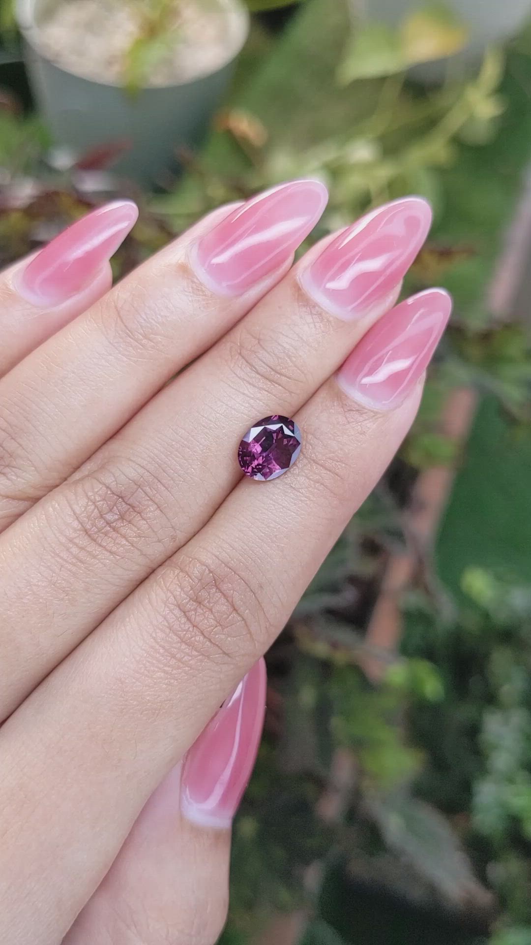 1.94 Ct. Spinel from Ceylon (Sri Lanka) Size Video
