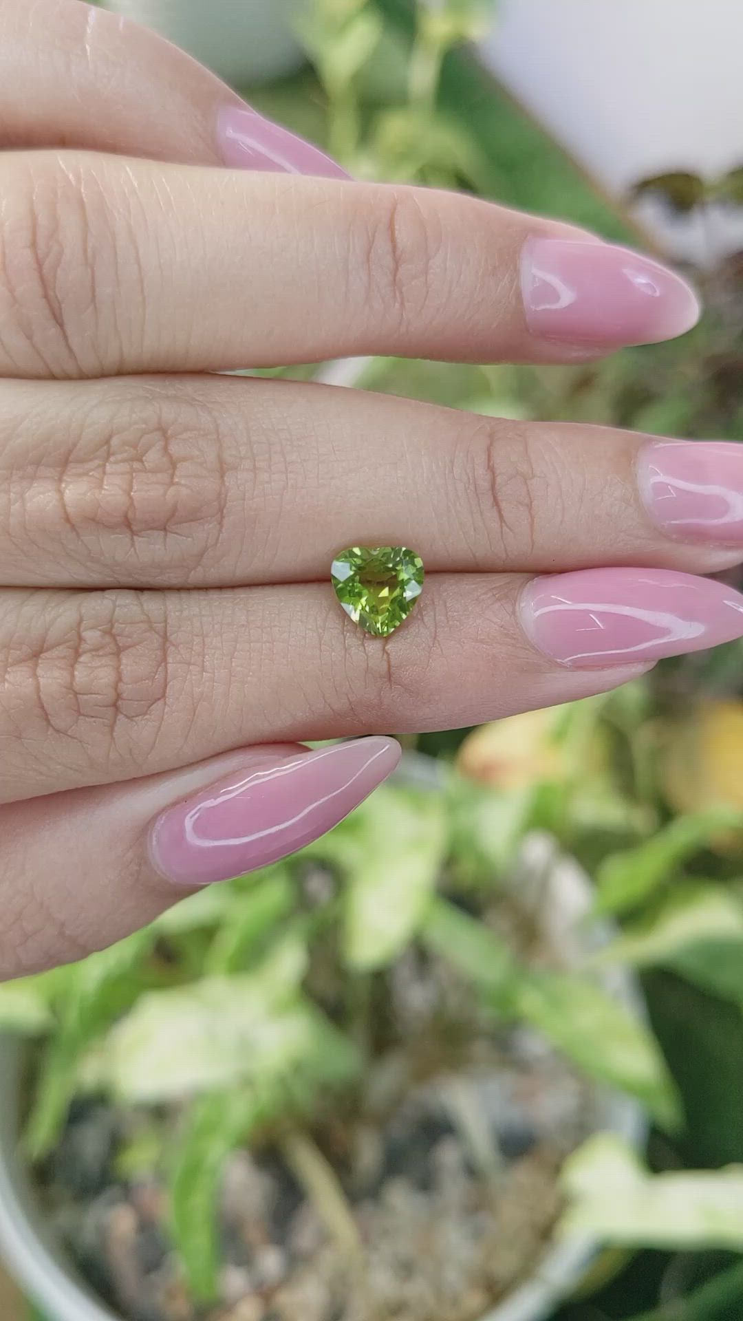 1.39 Ct. Peridot from Pakistan Size Video
