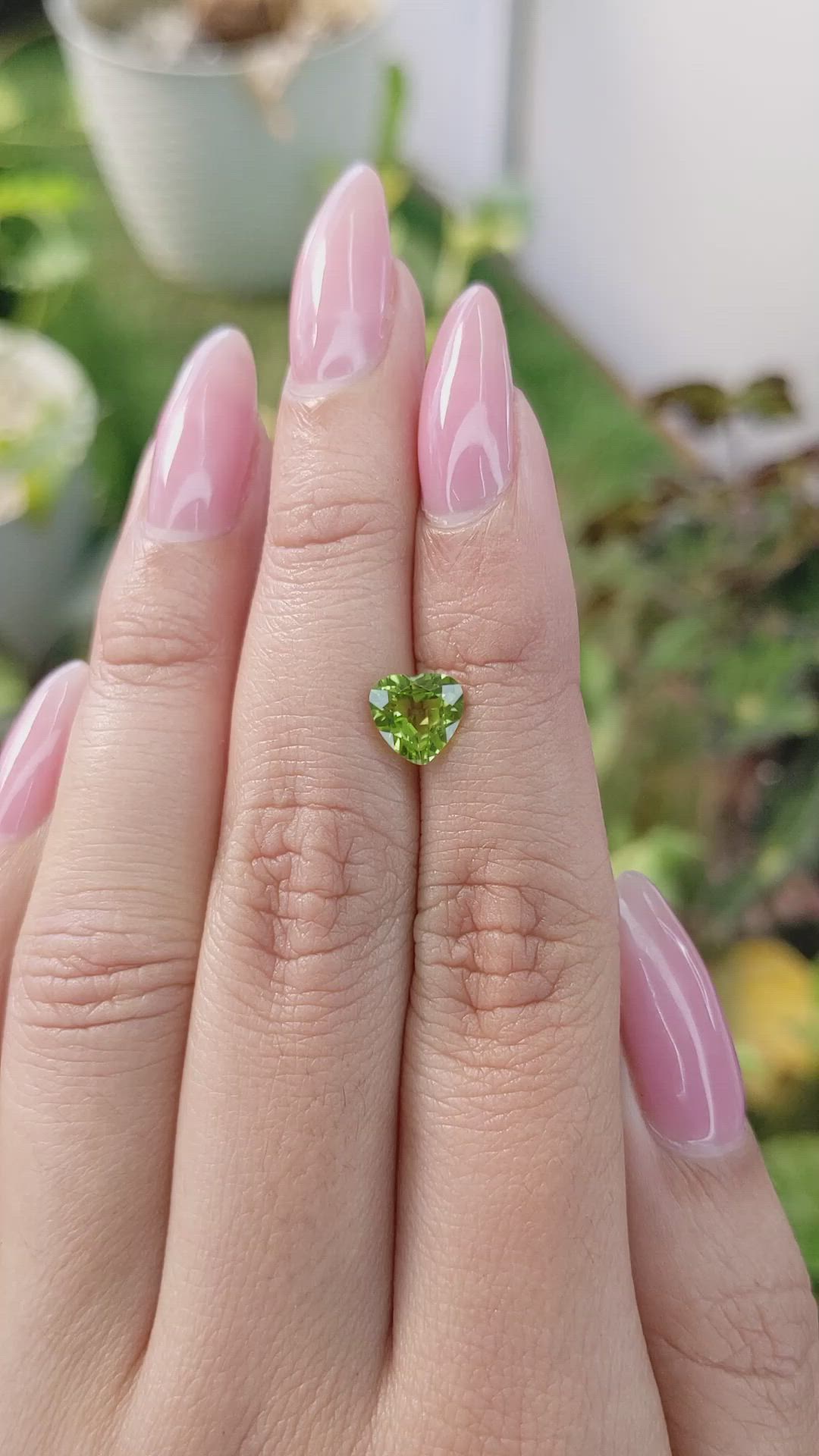 1.39 Ct. Peridot from Pakistan Size Video