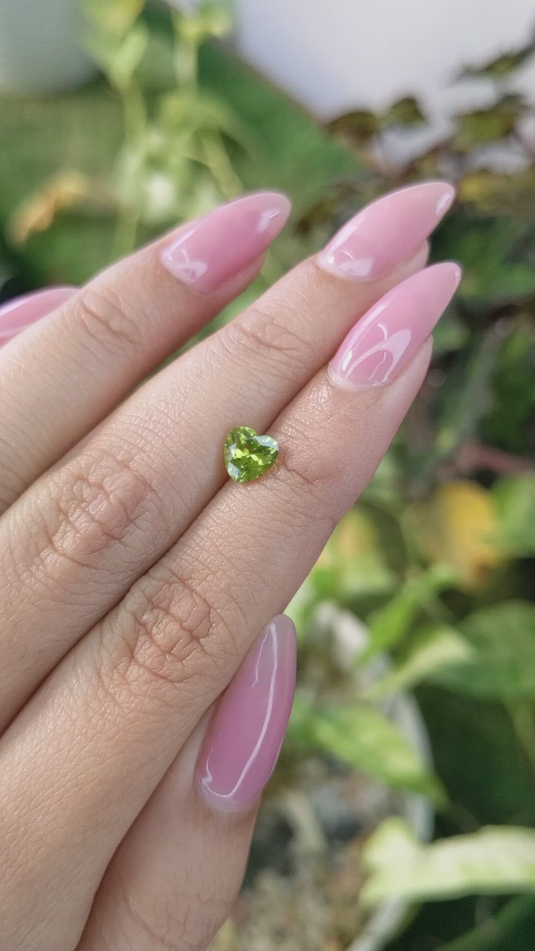 1.03 Ct. Peridot from Brazil Size Video