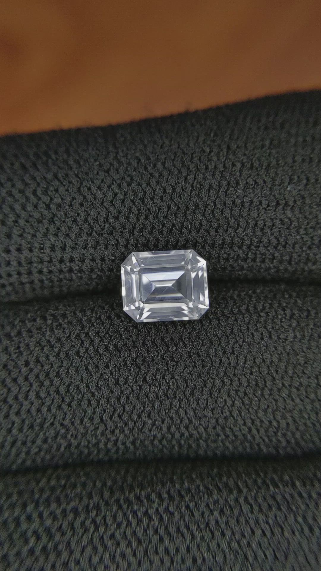 2.25 Ct. Zircon from Ceylon (Sri Lanka) Size Video