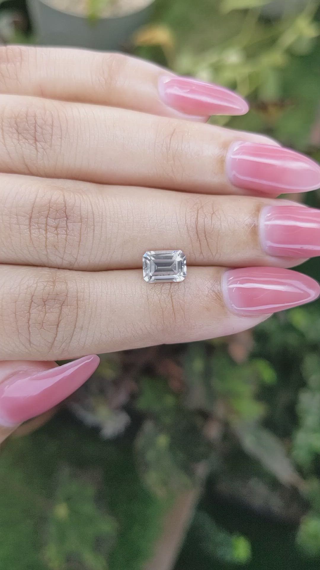 2.04 Ct. Zircon from Ceylon (Sri Lanka) Size Video