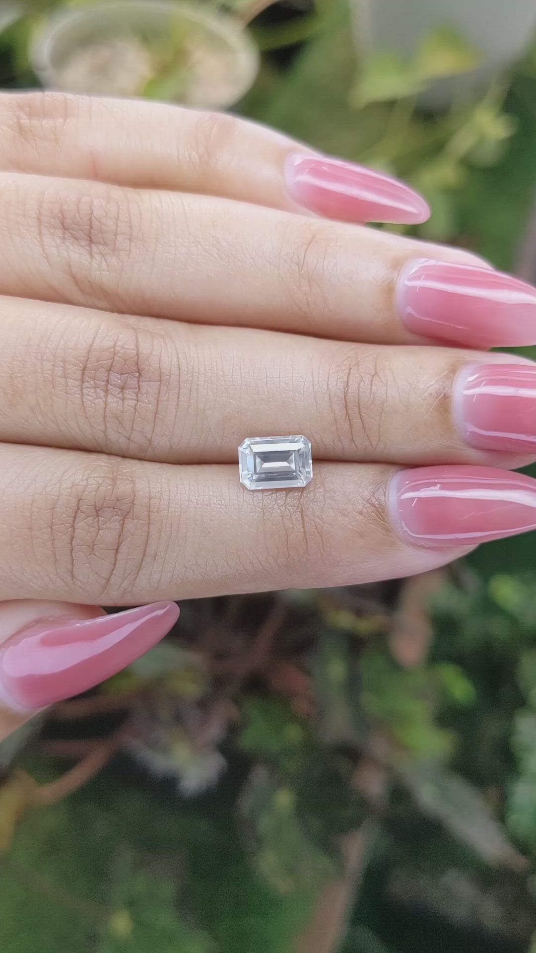 1.90 Ct. Zircon from Ceylon (Sri Lanka) Size Video