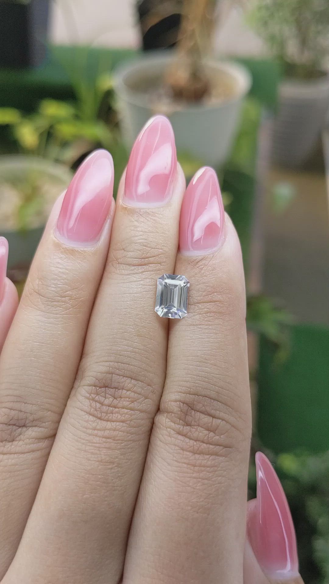 1.89 Ct. Zircon from Ceylon (Sri Lanka) Size Video