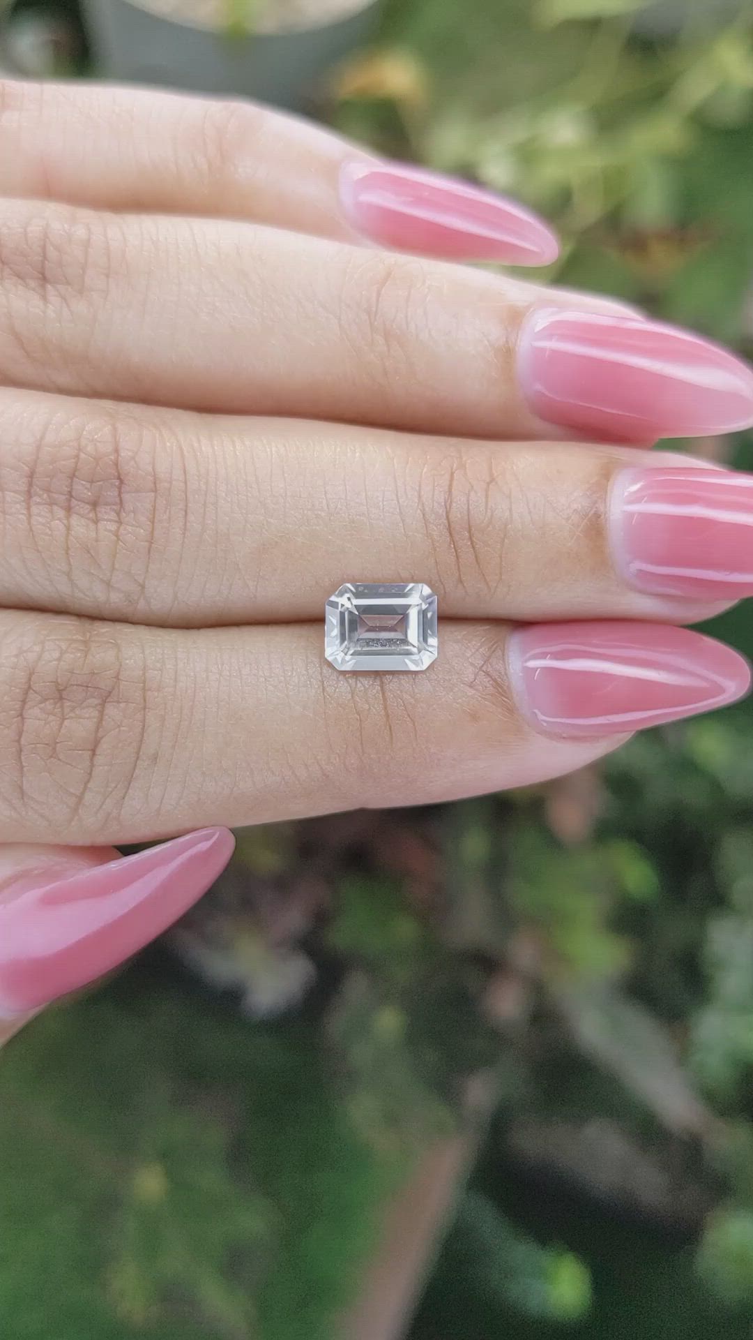 2.05 Ct. Zircon from Ceylon (Sri Lanka) Size Video