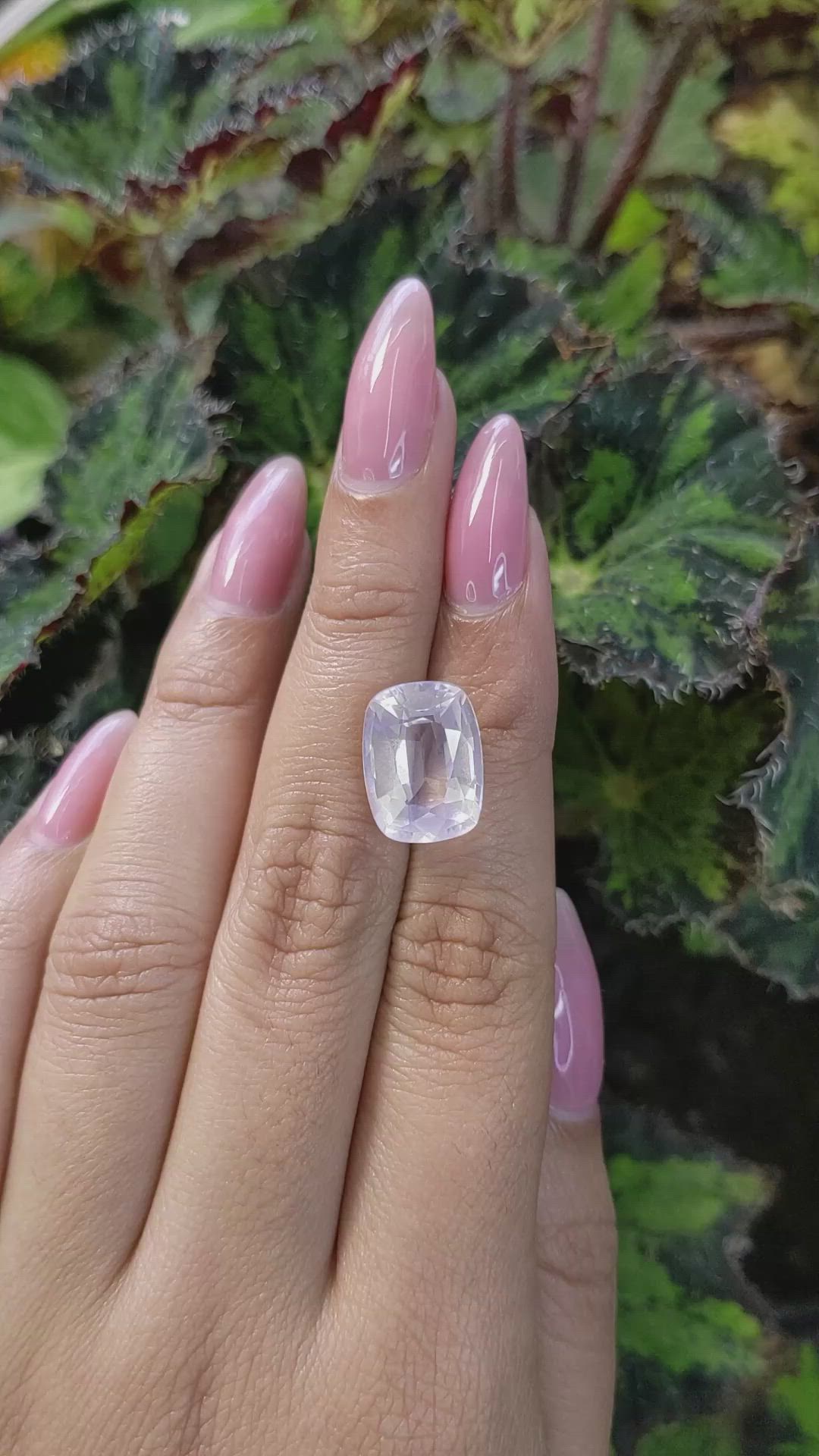 7.11 Ct. Rose Quartz from Brazil Size Video