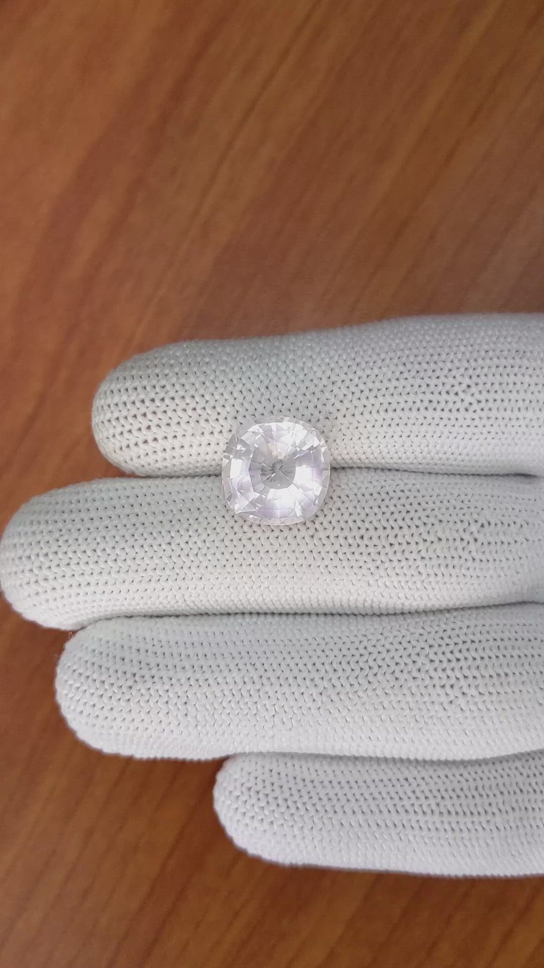 6.04 Ct. Rose Quartz from Brazil Size Video