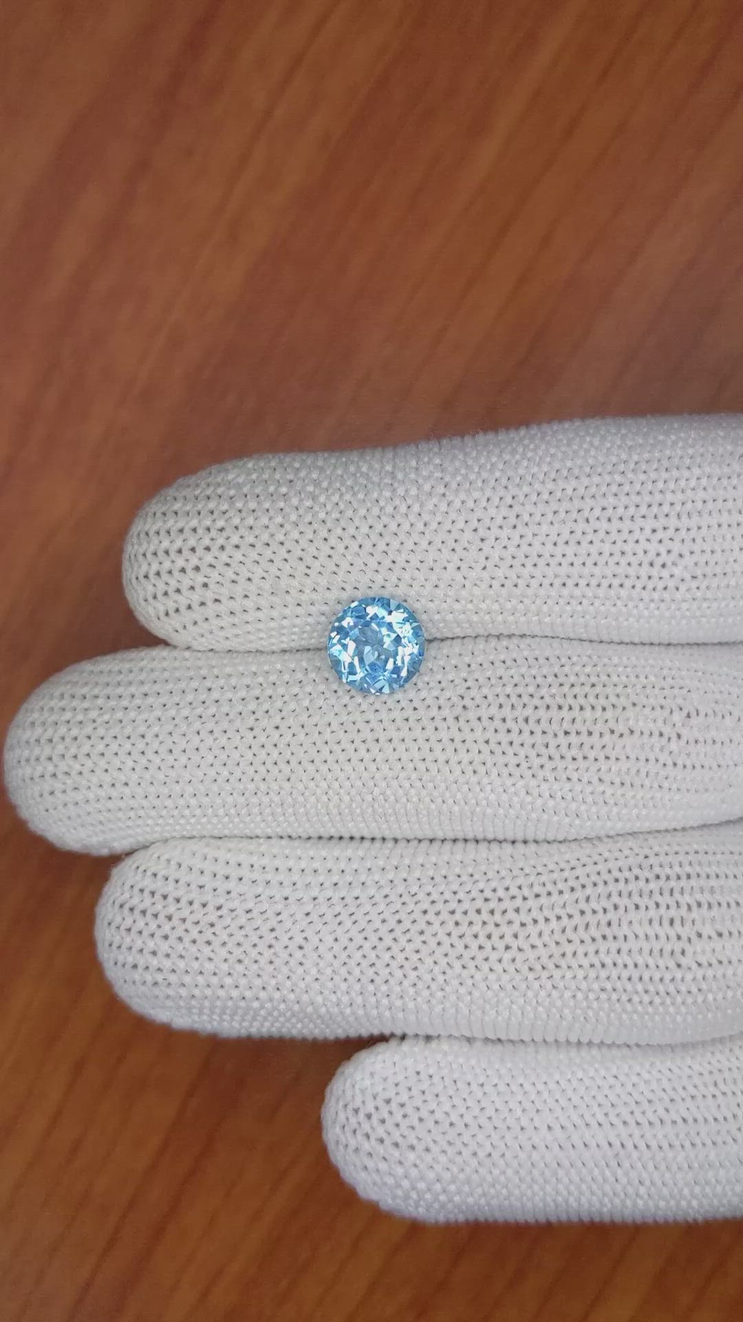 2.59 Ct. Topaz from Brazil Size Video