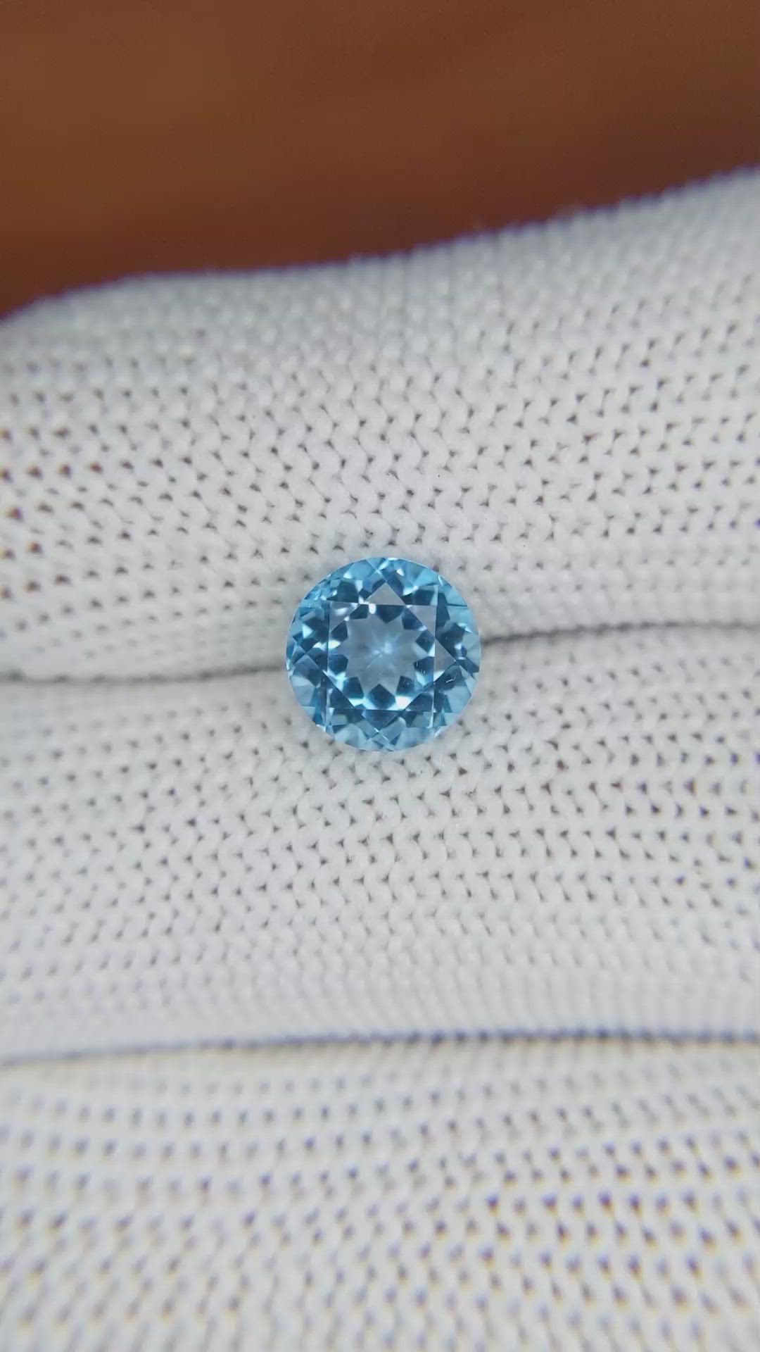 2.59 Ct. Topaz from Brazil Size Video