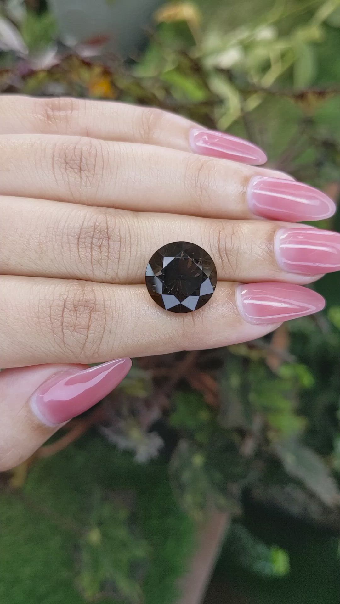 8.76 Ct. Smokey Quartz from Brazil Size Video