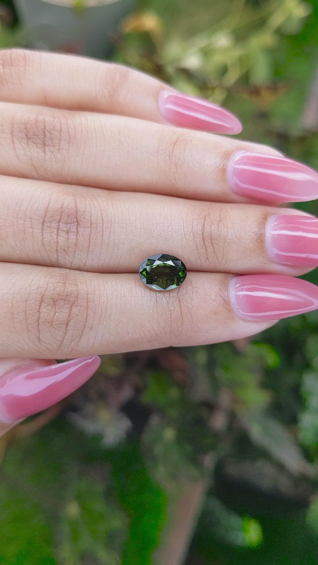 1.50 Ct. Tourmaline from Ceylon (Sri Lanka) Size Video