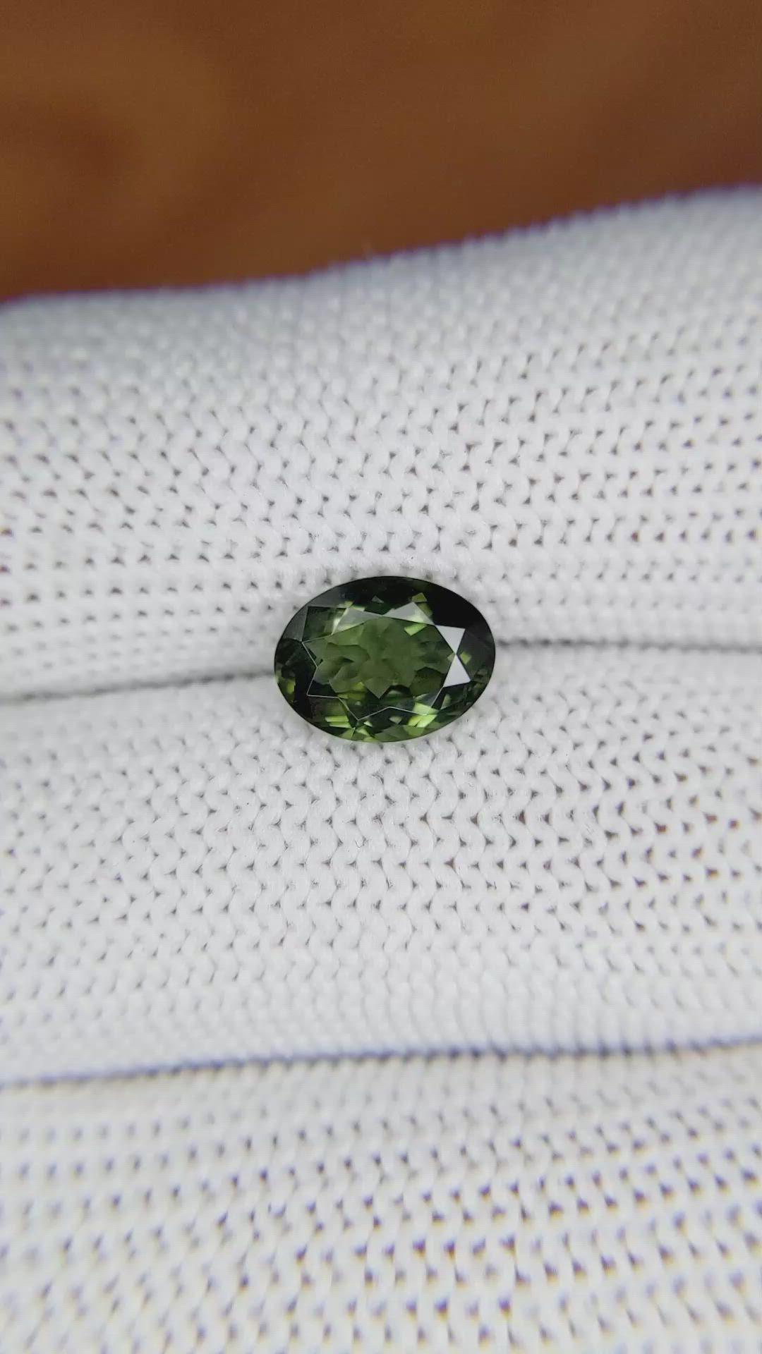 1.50 Ct. Tourmaline from Ceylon (Sri Lanka) Size Video