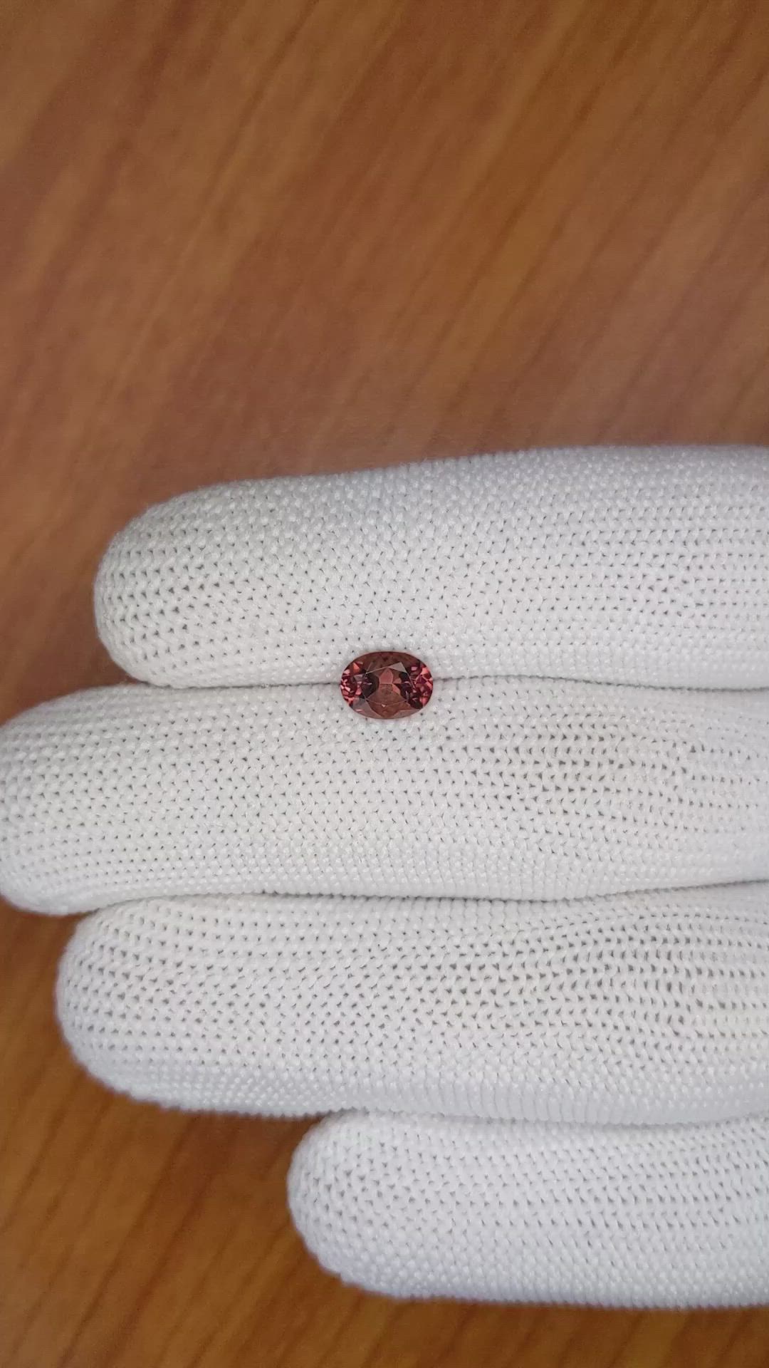 0.87 Ct. Tourmaline from Ceylon (Sri Lanka) Size Video