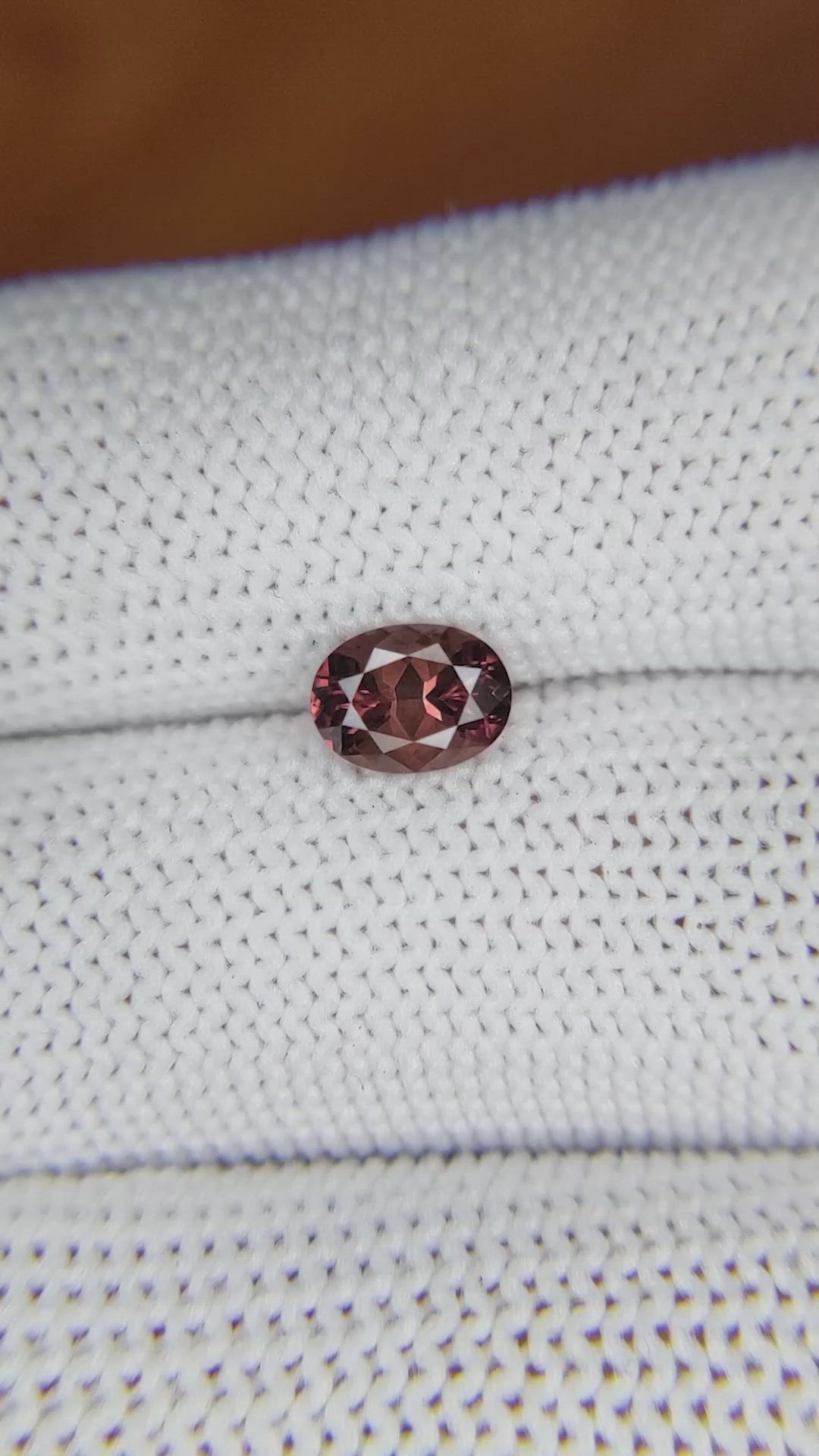 0.87 Ct. Tourmaline from Ceylon (Sri Lanka) Size Video