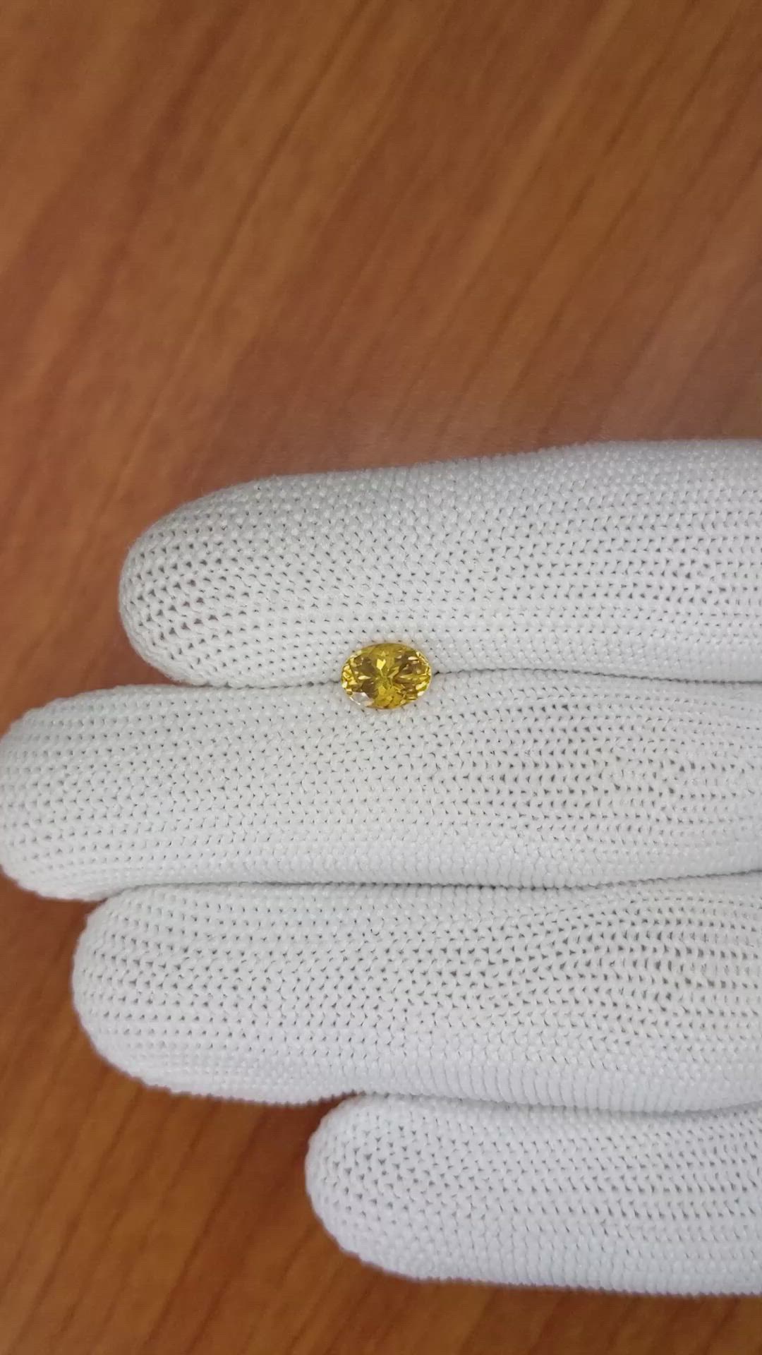 1.01 Ct. Tourmaline from Ceylon (Sri Lanka) Size Video