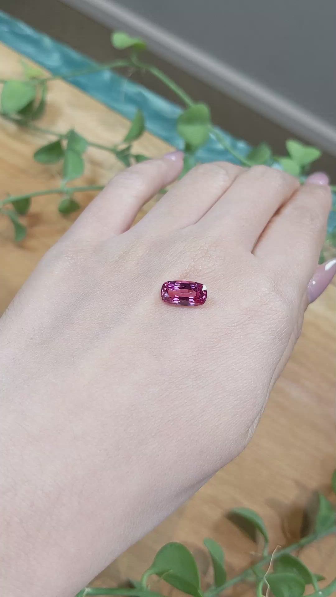 3.08 Ct. Spinel from Burma (Myanmar) Size Video