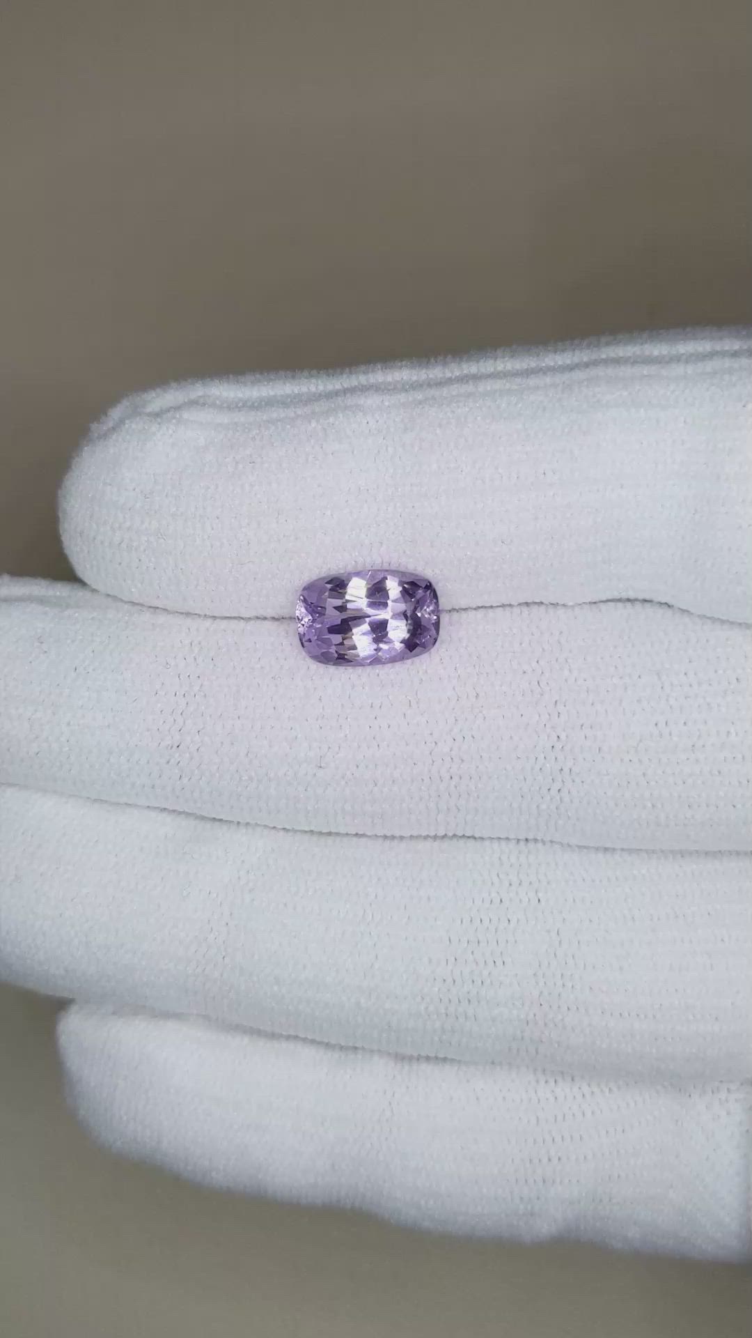 2.91 Ct. Spinel from Burma (Myanmar) Size Video