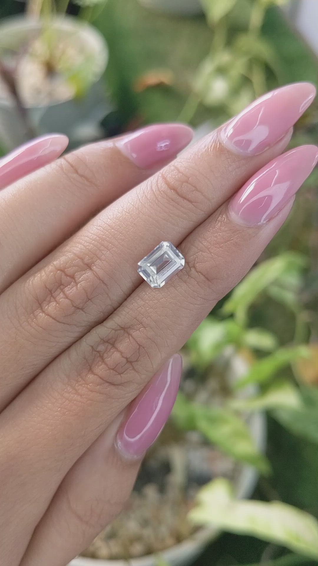 2.04 Ct. Zircon from Ceylon (Sri Lanka) Size Video